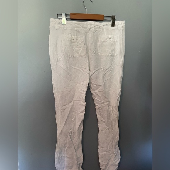 Tommy Hilfiger white linen pants size 6 - Picture 7 of 9
